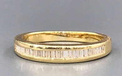18 kt. Yellow gold - Ring - 1.40 ct Diamond