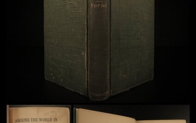 1873 1ed Jules Verne Around the World in 80 Days