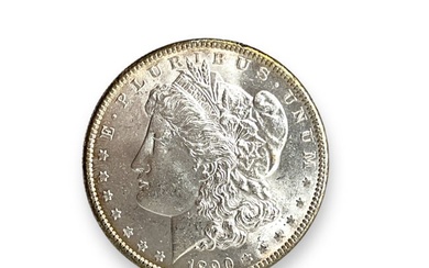 1890-P U.S. Morgan Silver Dollar Coin