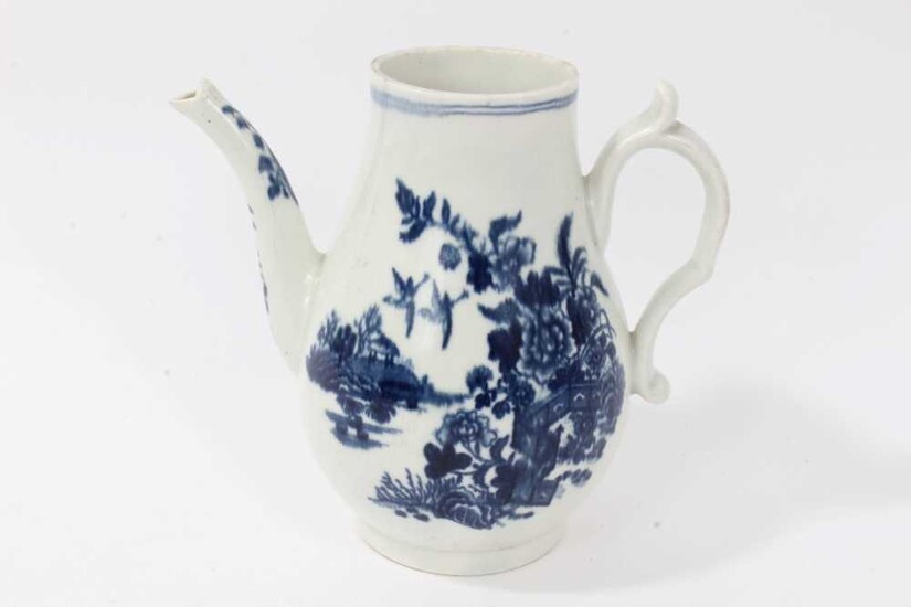 18th century Worcester tea pot