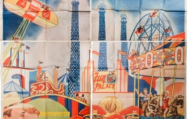 1950's Carnival Six Sheet Stock Poster