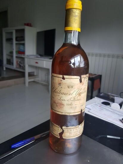 1980 Château d'Yquem - Sauternes 1er Cru Supérieur - 1 Bottle (0.75L)