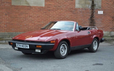 1979 Triumph TR7 30th Anniversary No Reserve - A Low Mileage and Ownership, Limited Edition Example