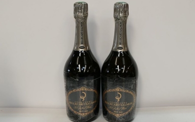 2 Btles Champagne Brut Blanc Clos Saint Hilaire...