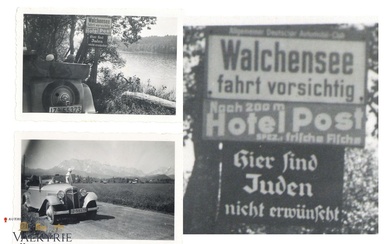 2 Photos Taken By Germans With Their Car Where a...