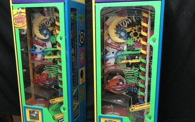 2 Wowie Zowie Wacky Fun Factory Gumball Machines