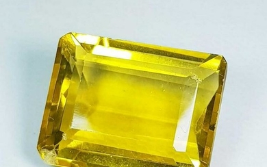 23.51 ct Natural Yellowish Green Fluorite