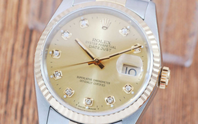 Rolex - Oyster Perpetual DateJust- 16233G - Men - 1990-1999
