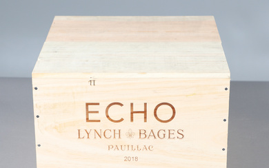 3449561. ECHO LYNCH-BAGES PAUILLAC 2018 - CASED MAGNUMS.
