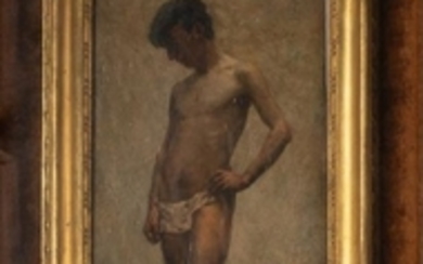 GIACOMO FAVRETTO (Attribuited to). Male nude.