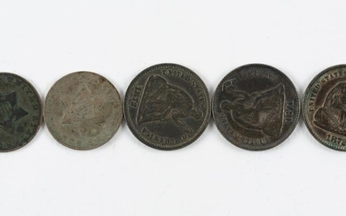 5 U.S. Type Coins