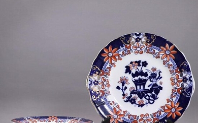 [6] Six 19th C. Imari Porcelain Plates