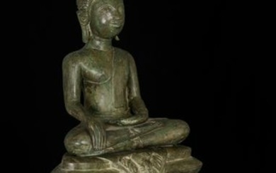 18th Century Laos Enlightenment Buddha on Elephant