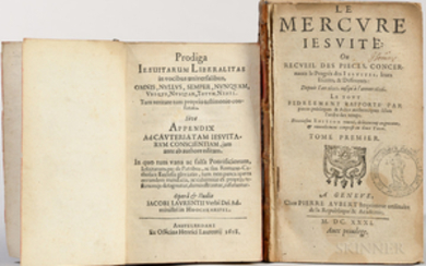 Anti-Jesuit Tracts, 17th Century, Two Volumes.