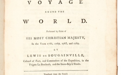 Bougainville | A voyage round the world, 1772