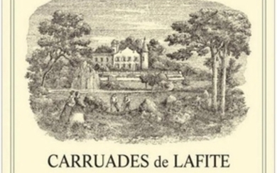 Carruades de Lafite 1993, Pauillac, the 2nd wine of Château Lafite Rothschild (12)