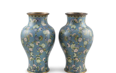 A PAIR OF CHINESE CLOISONNÉ...