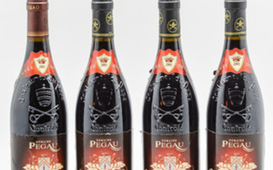 Domaine Pegau Chateauneuf du Pape Cuvee da Capo 2003, 4 bottles