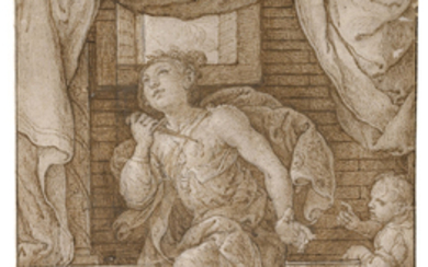 Ferraù Fenzoni (Faenza 1562-1645), The Death of Lucretia