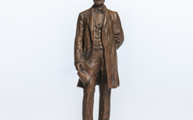 George E. Bissell Bronze Statue of Abraham Lincoln