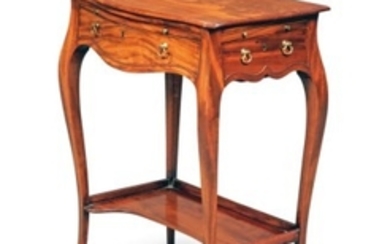 A GEORGE III MAHOGANY SIDE TABLE, THIRD QUARTER 18TH CENTURY, IN THE MANNER OF JOHN COBB