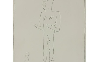 James Brown Nail Fetish, 1983, graphite on paper