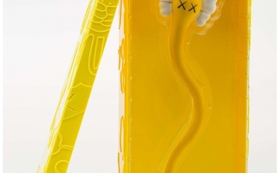 KAWS (Américain - Né en 1974) Bendy (yellow) - 2003