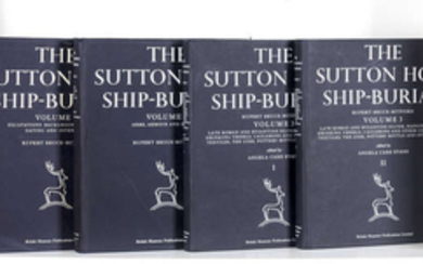Medieval Art.- British Isles.- Bruce-Mitford (Rupert) The Sutton Hoo Ship-Burial, 3 vol. in 4, 1975-83.