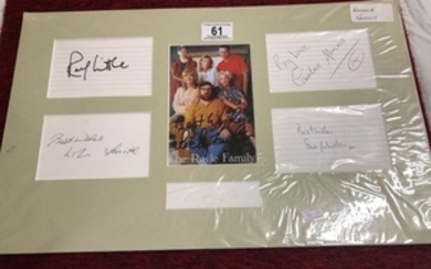Royle Family signed pictures, all 6