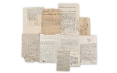 A SELECTION OF TEN SYRIAC KARSHUNI DOCUMENTS Possibly...