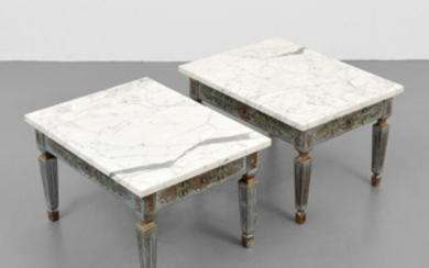 unknown - Pair of Neoclassical End Tables