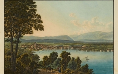 Untitled (city views: Geneva, Lausanne (1804) ...
