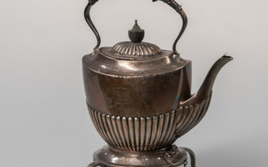 Victorian Sterling Silver Kettle-on-Stand