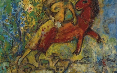 Marc Chagall (1887-1985), La Chevauchée ou La Cavalcade