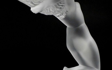 Large Lalique Paris Nude Woman Crystal France