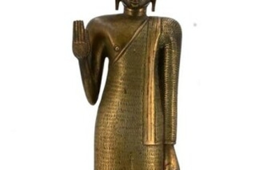 Standing Buddha in Abhaya mudra