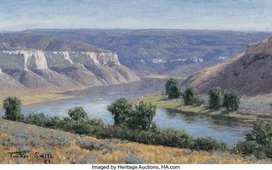 68061: Tucker Smith (American, b. 1940) White Cliffs of