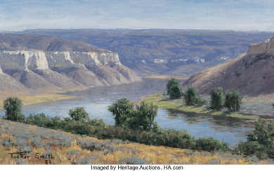 Tucker Smith (b. 1940), White Cliffs of the Missouri (1984)