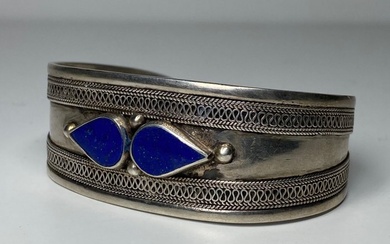 925 Silver - Bracelet Lapis lazuli