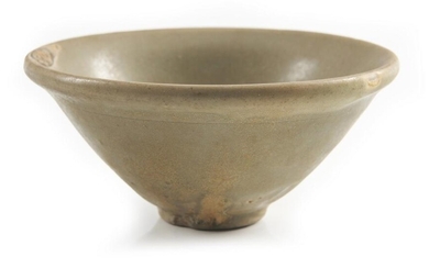 A CHINESE YAOZHOU CELADON CONICAL TEA BOWL NORTHERN SONG DYNASTY (960-1127) The De Voogd Collection