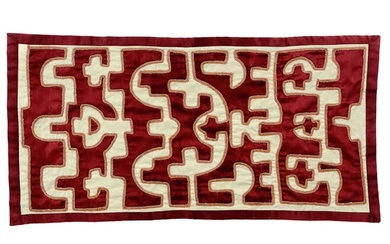 A Coptic applique cloth panel, early 20th century.