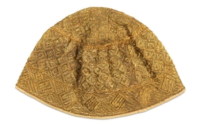 A DOMED SKULL CAP Central Asia, early 20th century