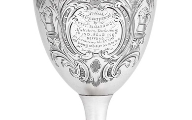 A George III Irish Silver Goblet Maker's Mark WG or WC Incuse, Dublin, 1795