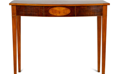 A George III Style Mahogany Console Table