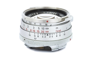A Leitz Summilux f/1.4 35mm Lens