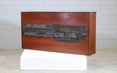 A 'Model E22' wall-mounted cabinet