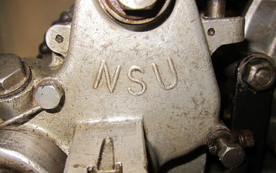 A NSU Two-stroke engine and NSU gearbox