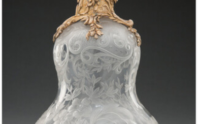 A Paul Sormani Silver Mounted Cut Glass Bottle (2nd half of the 19th century)