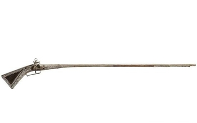 A Sardinian chiselled Miquelet shotgun, 2nd half 18th
