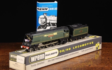 A Wrenn ''City of Wells'' BR Green 4-6-2 Golden Arrow Streamlined Bulleid 00 Gauge Locomotive,ref W2